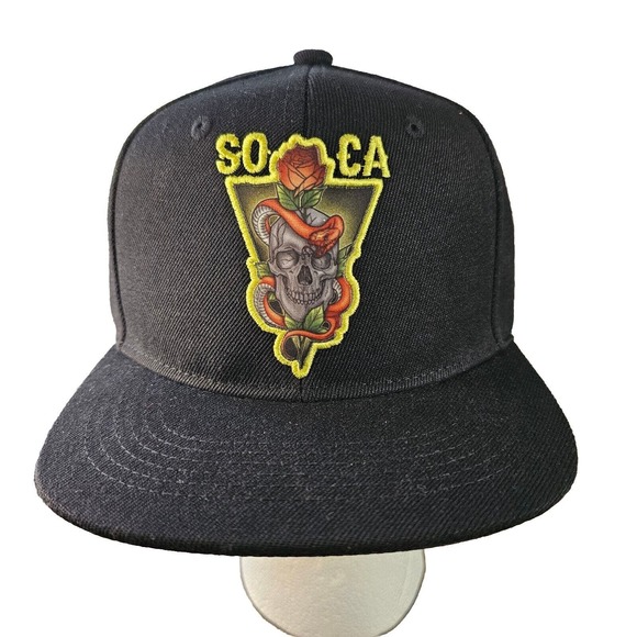 Top Level Socal‎ Snapback Hat. Embroidered Design. NWT. - Picture 1 of 7